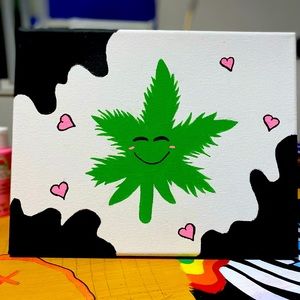 Happy Pot Leaf